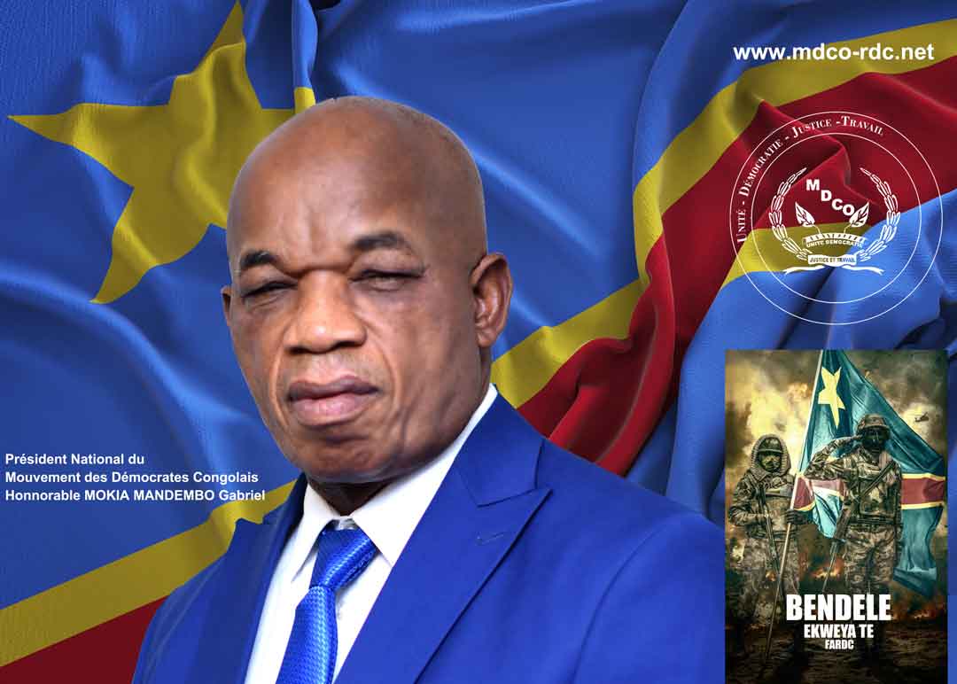 Gabriel Mokia : Ensemble avec le MDCO pour un Congo Uni et Fort – Appel à l'Action pour Tous les Congolais